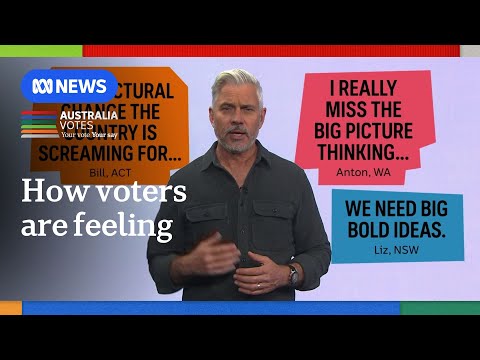 Voters tell Your Say they want bolder ambition from Australia's political leaders | ABC NEWS Episode cover