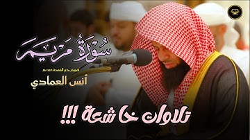 فواتح سورة مريم تلاوة خاشعة للشيخ أنس العمادي فجر |  16-4-1447 هـ