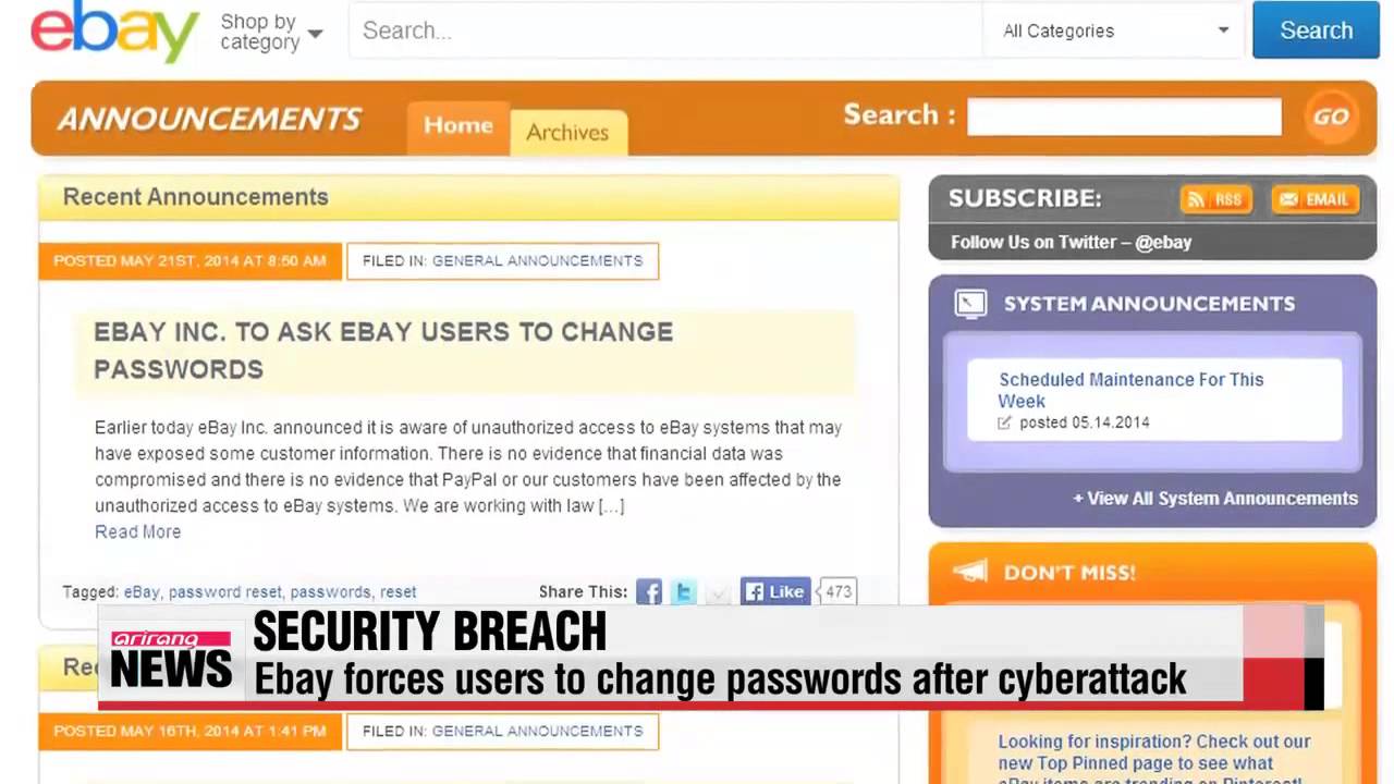 Inc. To Ask  Users To Change Passwords