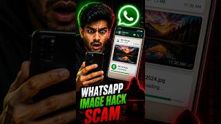 WhatsApp Image Hack Scam 😨#WhatsAppScam #PhoneHack #CyberSecurity #whatsapp