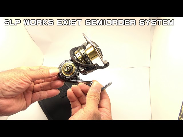 SLP WORKS EXIST スピニングリール ブラック/ゴールド SLP WORKS EXIST スピニングリール ブラック/ゴールド SLP WORKS