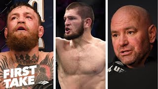 Exclusive: Dana White deflects blame for Conor McGregor-Khabib UFC 229 post-fight brawl | First Take