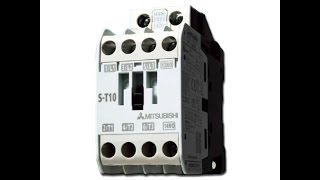 Workshop Electrical Engineering. How To Use Magnetic Contactor MITSUBISHI S-T10 ? Full Review