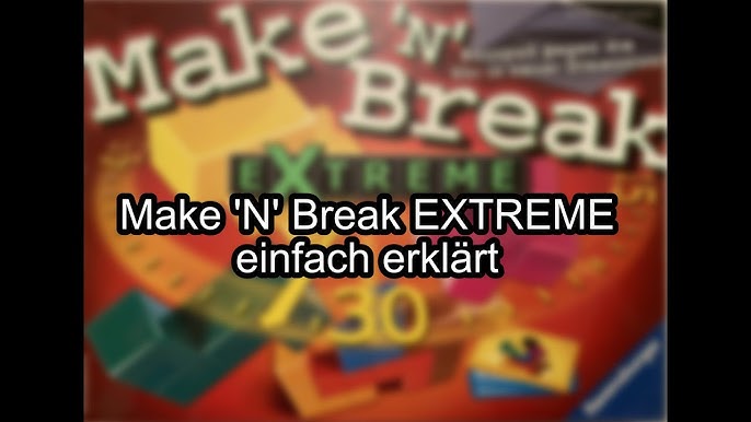 Make n break extreme Game Review - YouTube