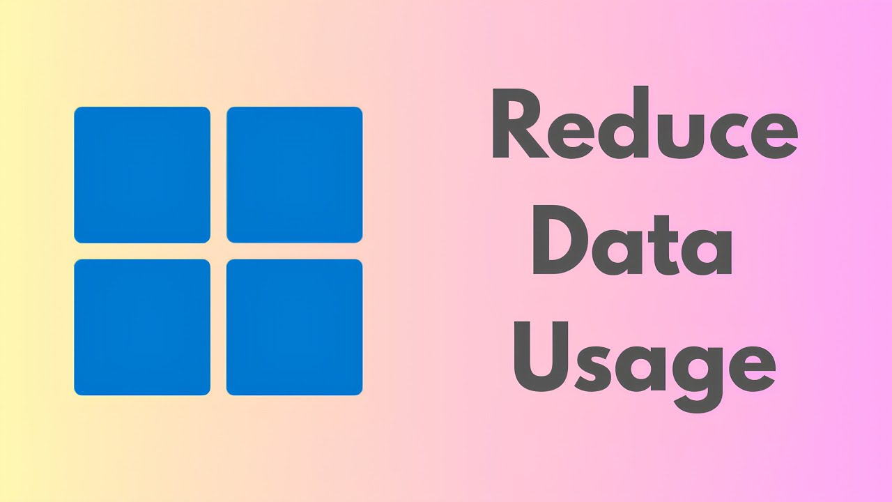 Reduce Data How To Reduce Data Usage On Windows | Turn On Data Saver - YouTube