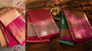 Silk Saree shop in Coimbatore Kanchi pattu Wedding sarees | New collection of 2021 | New designs