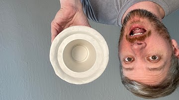 Going UPSIDE DOWN! Continuing to fight bubbles in my slip casting plaster