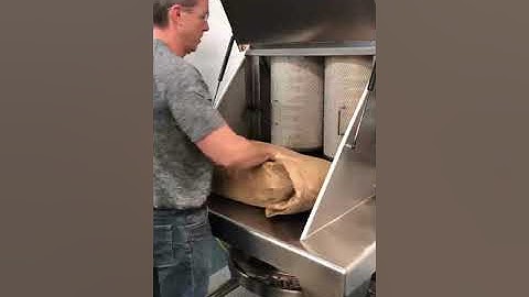 Sweco Bag Dump Station