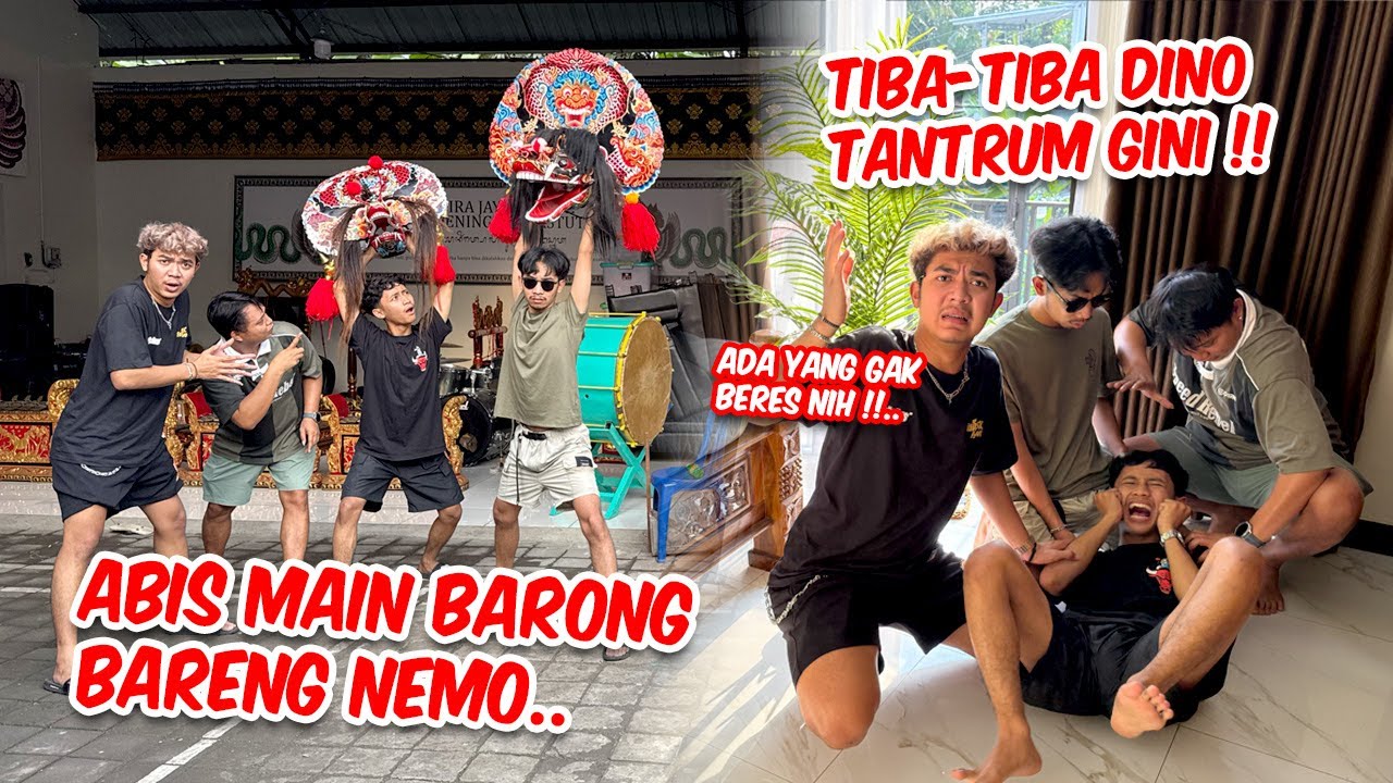 ADA YANG GAK BERES !! Abis main barongan tiba-tiba Dino jadi aneh gini..