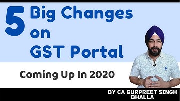 5 Big Upcoming Changes on GST Portal | GSTR-2B | GSTR-2A Reconciliation