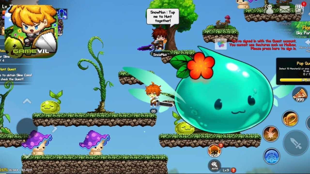 Slime Hunter Wild Impact Gameplay Intro and Walkthrough Gameplay (iOS