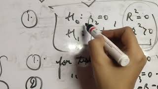Hypothesis Testing in a Multiple Linear Regression Model: Part1