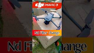DJI Mavic 3 ND Filter Change Tutorial | Beginner Friendly #DJIMavic3 #NDFilter #DroneTips #Drone