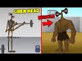 SIREN HEAD BECAME THE STRONGEST MUSCLE TREVOR HENDERSON CREATURE! (Horror Cartoon Animation)