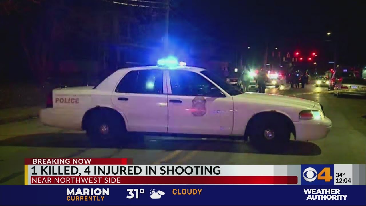 1 killed, 4 injured in shooting on near northwest side - YouTube