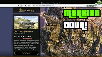 GTA 5 - Buying The NEW $20,000,000 MANSION! (A Safehouse In The Hills DLC)