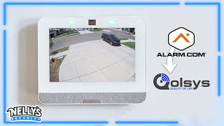 How to Stream Alarm.com Security Cameras to your Qolsys IQ Panel