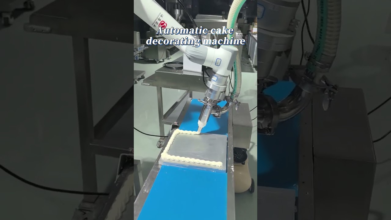 Robotic Arm Cake decoration Machine  