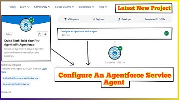 Configure an Agentforce Service Agent | Quick Start: Build Your First Agent with Agentforce