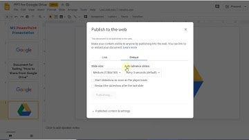 How to Embed a PPT file into blackboard from Google Drive
