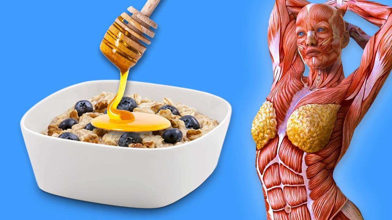 Sie isst jeden Tag Haferflocken mit Honig, was das bewirkt hat uns alle umgehauen!