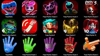 Poppy Playtime: Chapter 1, 2, 3, 4, 5, 6, 7, 8, 9, 10 - ALL Endings & Boss Fights | Poppy 6 Fangames screenshot 2