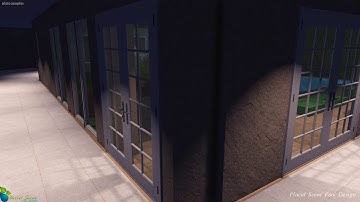 Negative Edge Pool w/ Overflow Spa