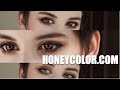 Contact Haul and Makeup Look | HoneyColor com