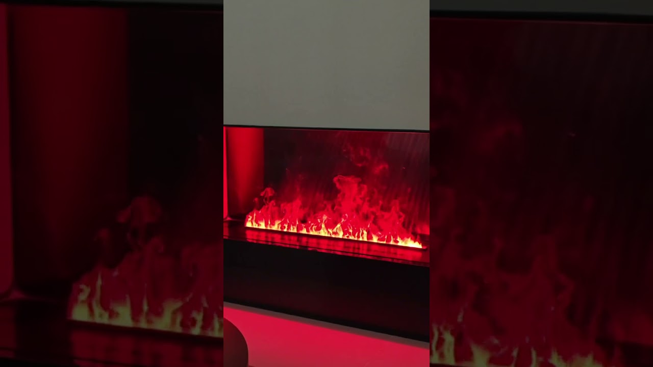 Indoor Use Design 3D Opti myst Fireplace works on Electric And Water 