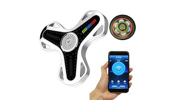 NEW Amazing LED Fidget Spinner With Smartphone App Control!