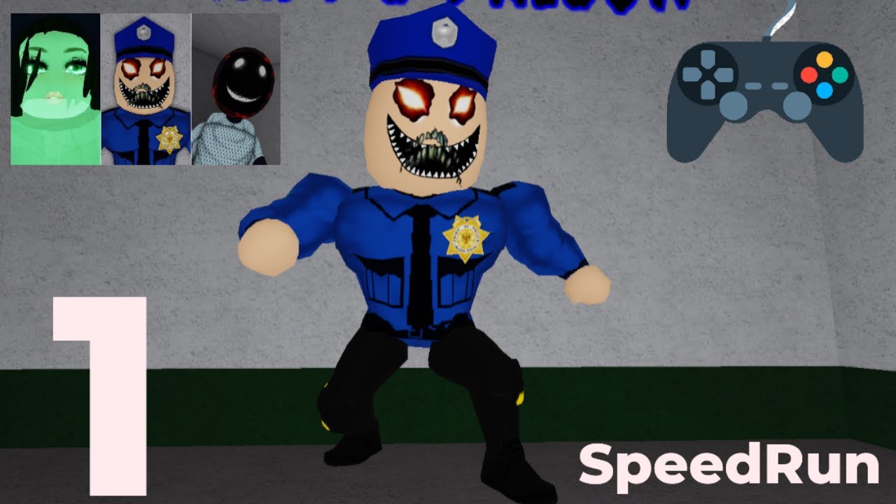 Roblox SPEEDRUN Escape Mr  P's Prison! SCARY OBBY