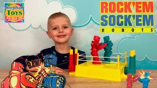 Игра Челлендж Роботы-Боксеры! БИТВА РОБОТОВ. // Rock 'em Sock 'em Robots Game unboxing Игра Челлендж Роботы-Боксеры! БИТВА РОБОТОВ. // Rock 'em Sock 'em Robots Game unboxing