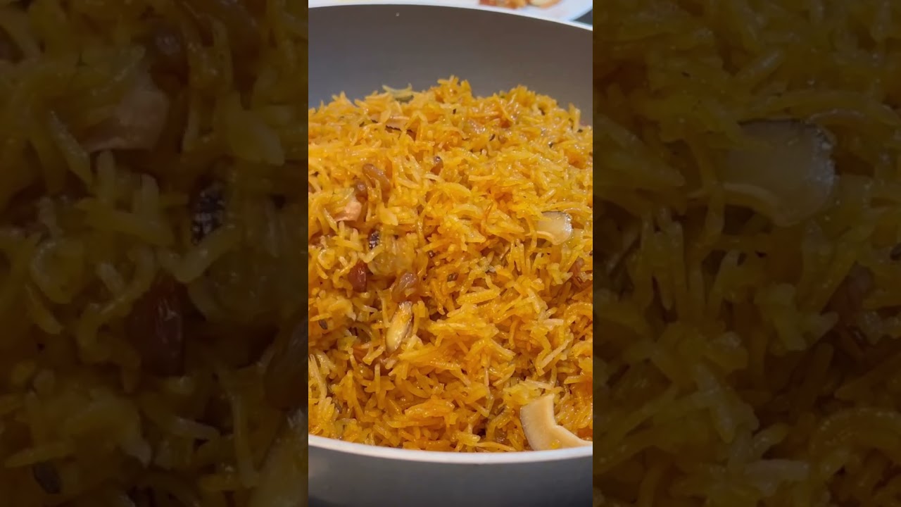 Gur walay chawal - Sweet rice 🍚 #recipe #food #shorts