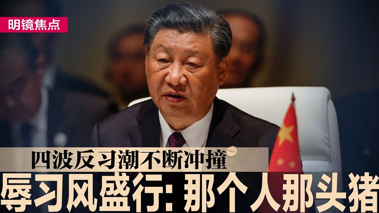 辱习风盛行，中国饭桌笑话流行“那个人”、“那头猪”；四波反习潮不断冲撞，习近平权威尽失；小粉红大闹英国，意外曝光春晚造假秘密，英钢琴家：我要买 ...