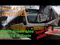 DART Green Line &amp; Denton County A-Train - Dallas Victory Station to Lewisville