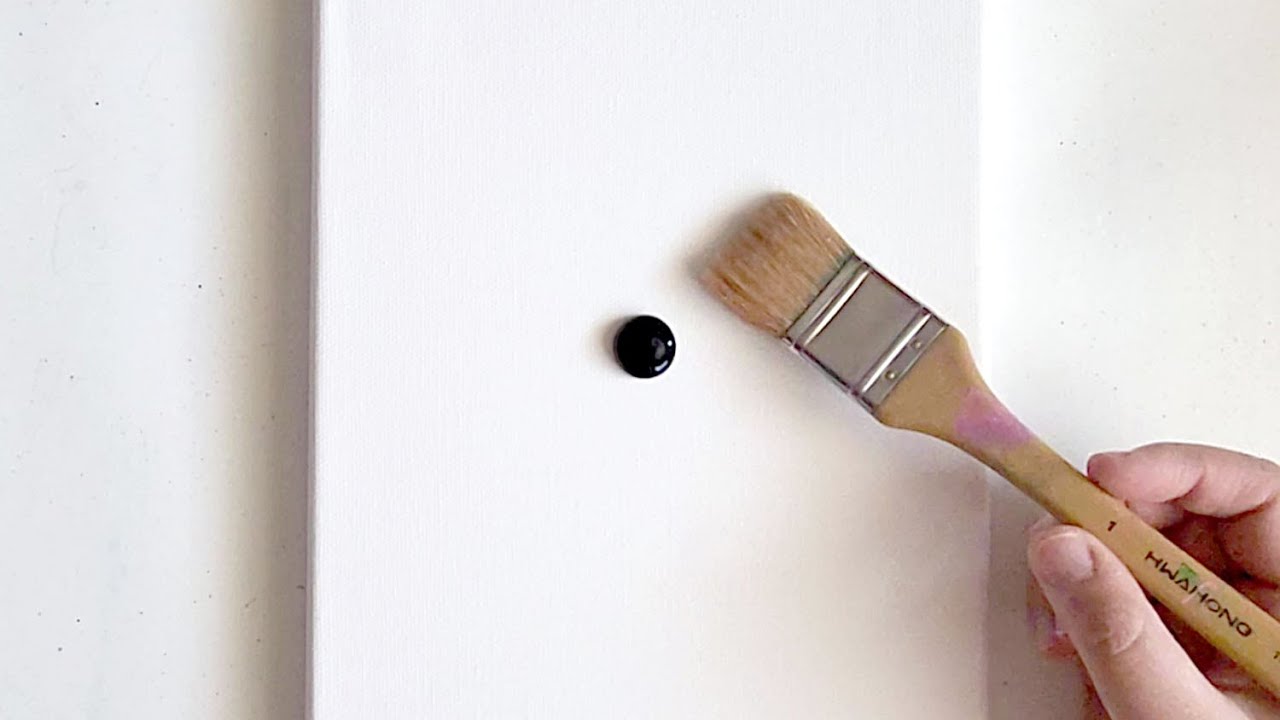 Как нарисовать отраженный в воде лесный пейзаж / Акриловая краска