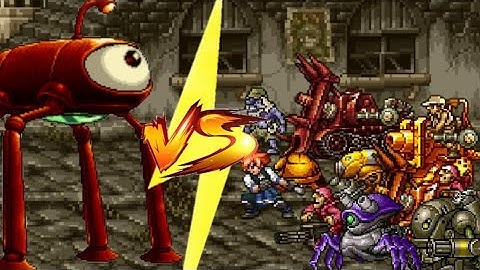 Metal slug attack - Super Mars Mecha vs top rare unites (MSA)