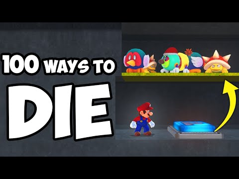 100 Ways to Die in Mario Odyssey [custom challenge map]