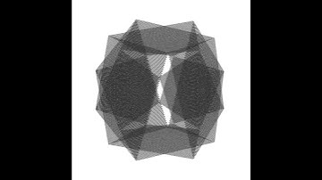 Cube Periodicity - 3D Moire Pattern (Ghost Jitterbug)