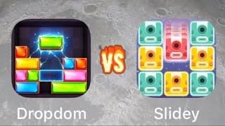 Slidey vs. Dropdom || Lets play block puzzle screenshot 4