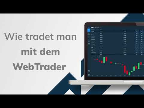 Wie man mit WebTrader traden kann