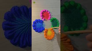 Easy and Beautiful Rangoli Designs for daily use #shorts #rangolidesigns #easyrangoli