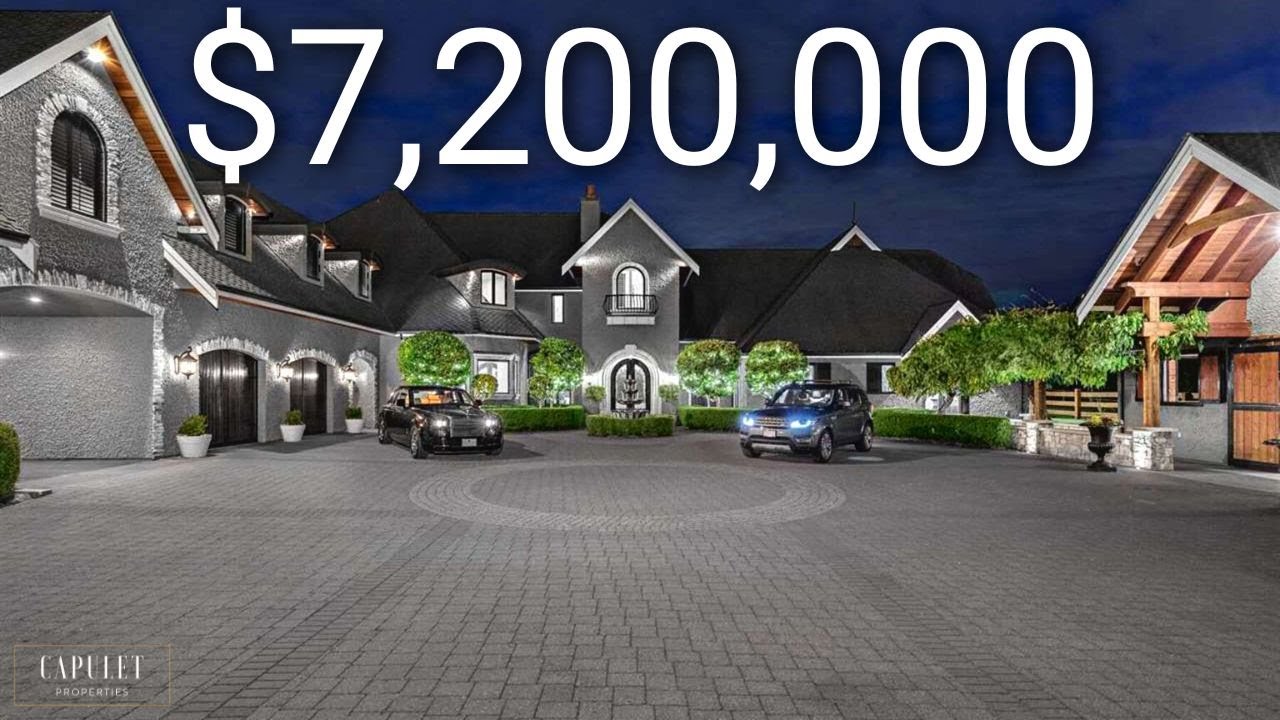Inside a $7,200,000 Estate | Villa Bellavita - South Langley
