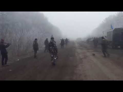 Rare footage of Ukranian soldiers in Donbass 2014