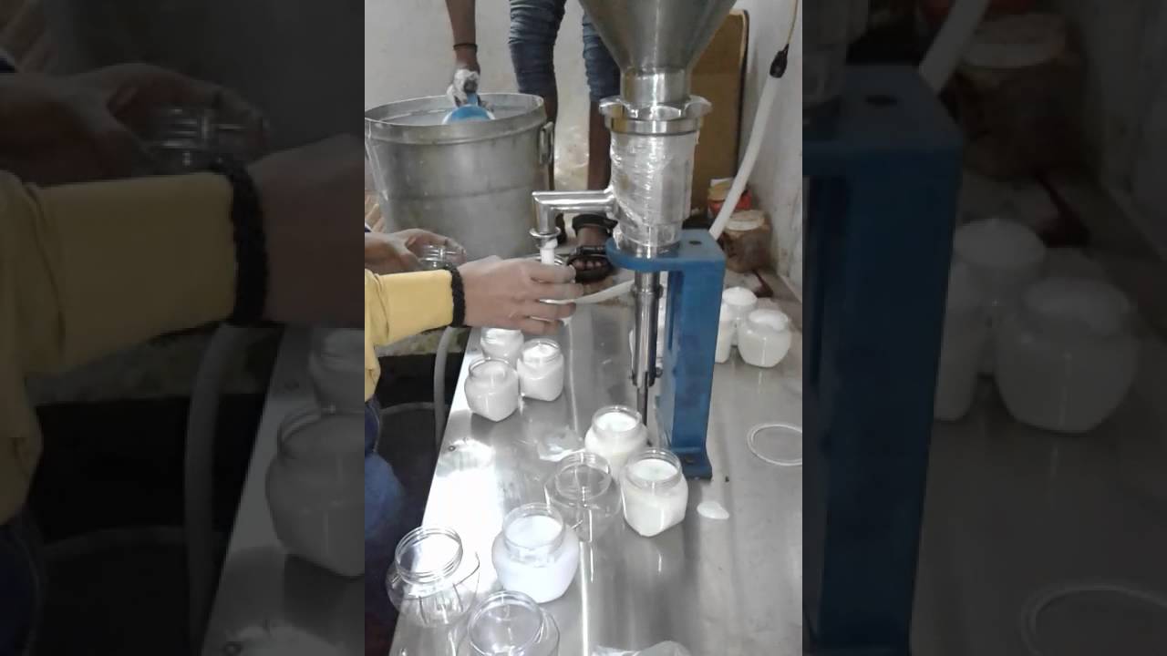 Electronic Semi Automatic Cream Filling Machine