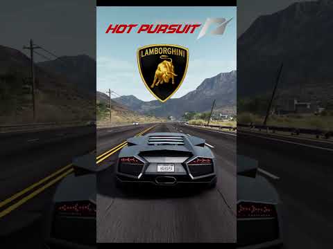 2007 Lamborghini Reventón Need For Speed Hot Pursuit Sound Car