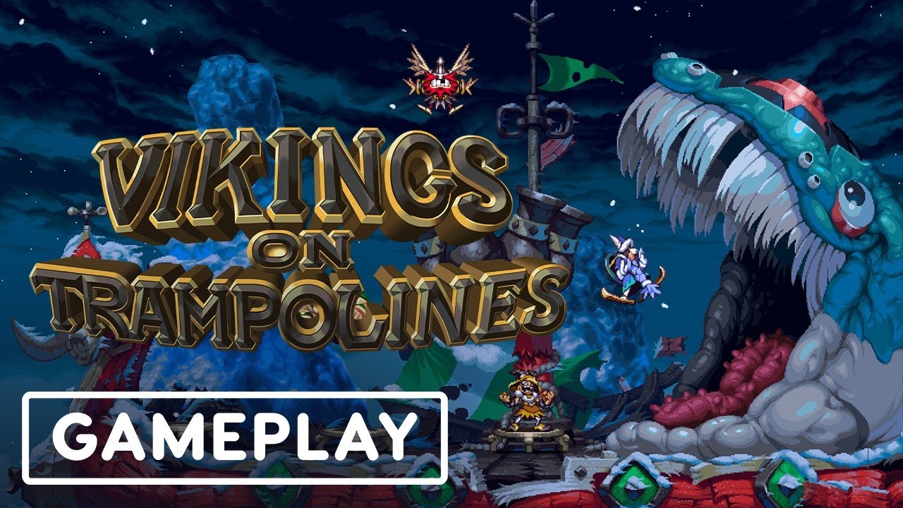 Vikings on Trampolines - Official Extended Gameplay Demo | gamescom ...