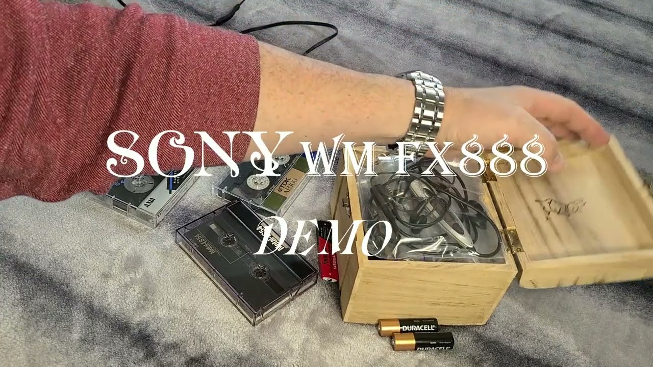 Excellent SONY WM-FX888 demo - YouTube