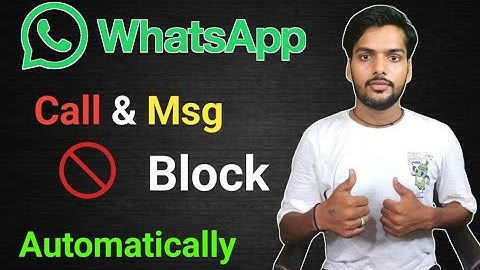whatsapp unknown number block automatically//how to block unknown number in whatsapp