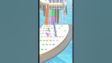 Speedrun Gameplay Bridge Race #gameplay #shorts #cartoon